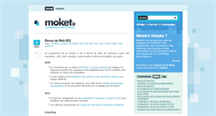 Desktop Screenshot of moket.fr